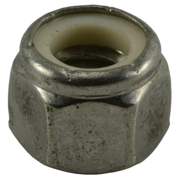 3/8"16 188 Stainless Steel Coarse Thread Nylon Insert Lock Nut (82506)