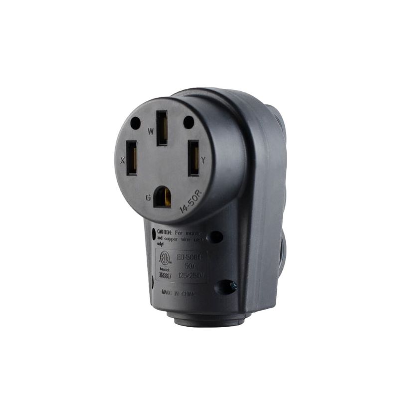 (ED-508R) 50A Replacement Female Plug