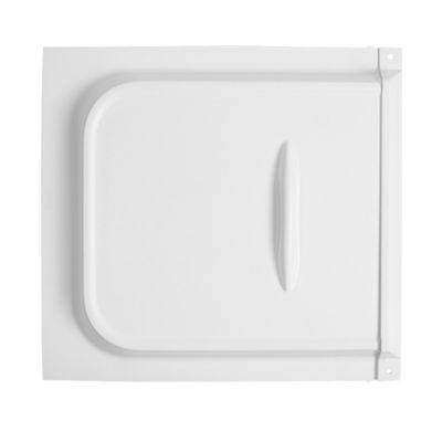 RV 12" Screen Door Slide White - 1818WT