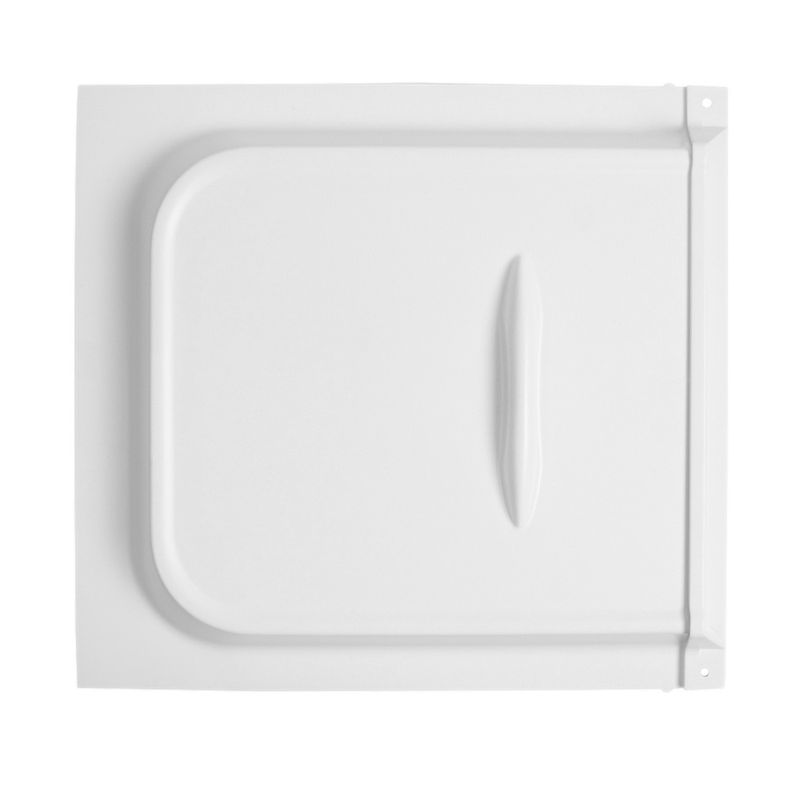 RV 12&quot; Screen Door Slide White - 1818WT
