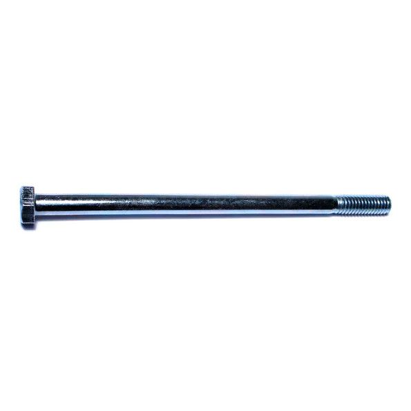 5/16&quot;-18 x 5-1/2&quot; Zinc Plated Grade 2 / A307 Steel Coarse Thread Hex Bolts (12 Pack) (04376)