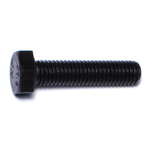 8mm-1.25 x 35mm Black Phosphate Class 10.9 Hex Cap Screws (1 lb Bag) (06427)