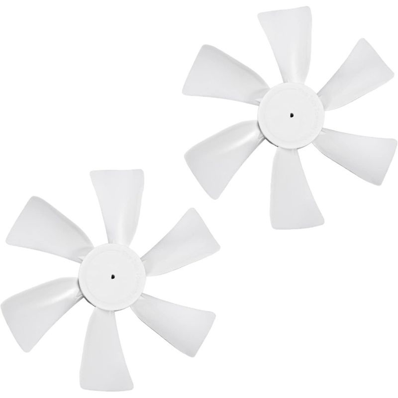 6-Inch White D-Bore Fan Blade 2 Pack (RTP17004W2P)