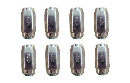 (8 Pack) 9/16" Chrome Lug Nut 2" Long Kit(09907)