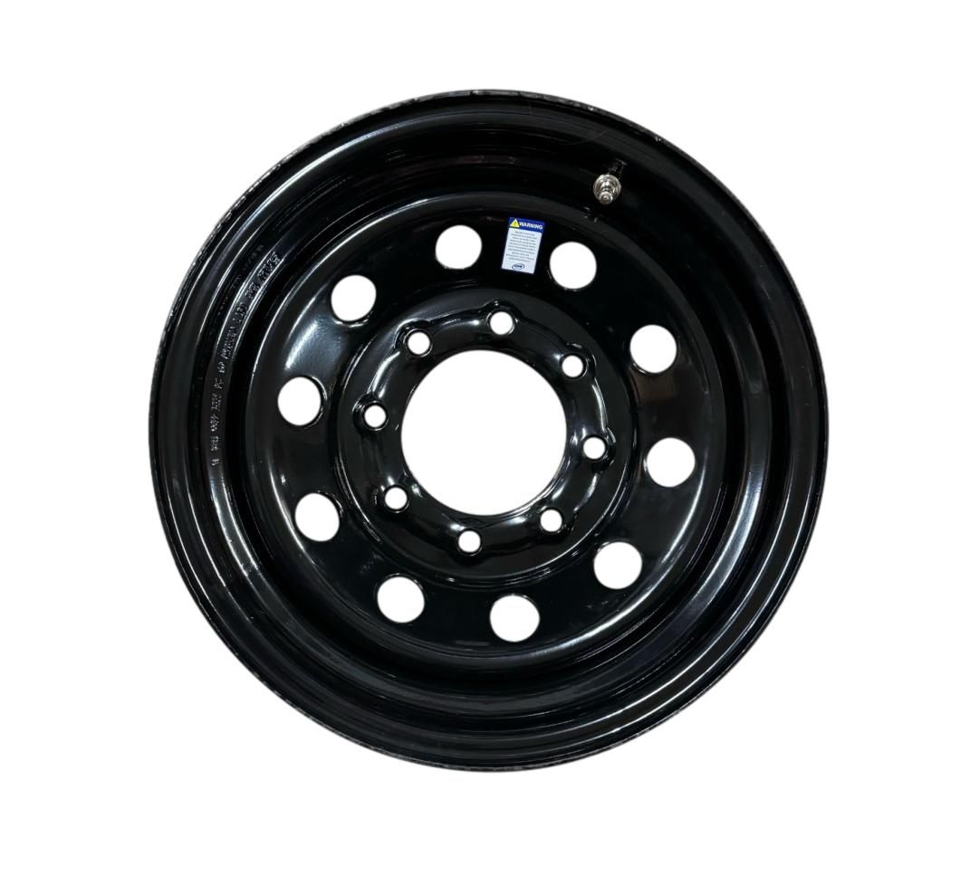 Steel Wheel 16&quot; x 6&quot; 8-6.5 Mod Black