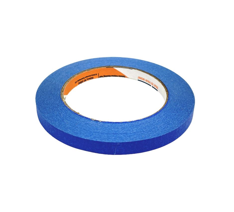 Blue Masking Tape 3/8&quot; x 60 yd