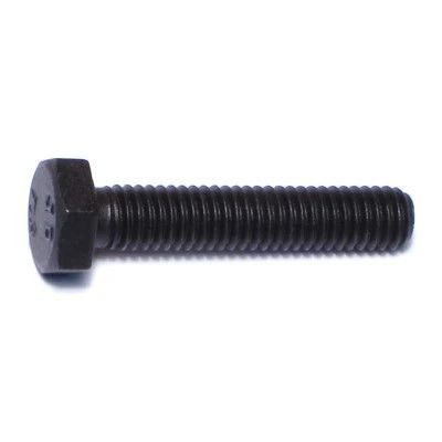 6mm-1.0 x 30mm Black Phosphate Class 10.9 Hex Cap Screw (1lb Bag) (06419)