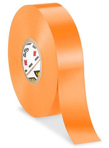 Orange Electrical Tape 165 3M 3/4&quot; x 60&#39;