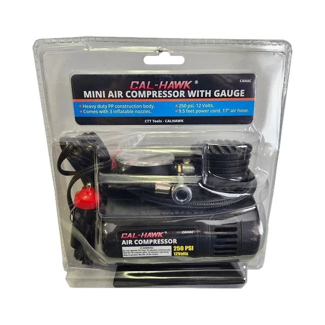 Mini Air Compressor with Gauge (CAHAC)