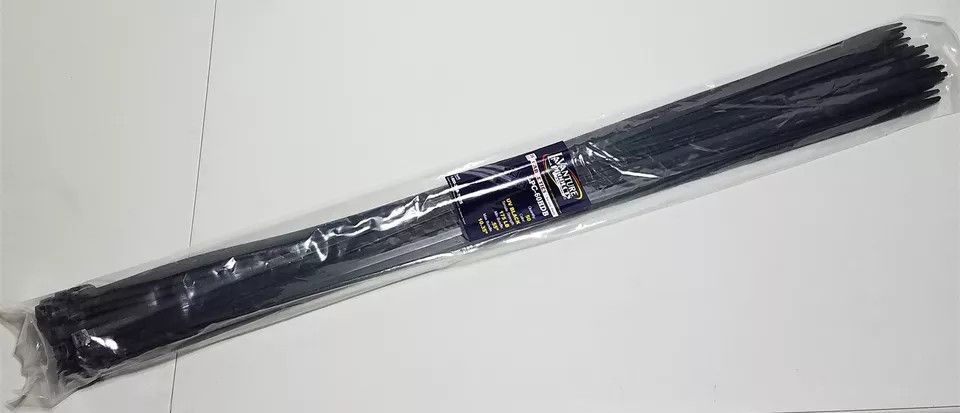 36&quot; Cable Tie Heavy Duty Black 175# Tensile 50pc ( LPC-60HDB )