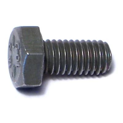 6mm-1.0 x 12mm Black Phosphate Class 10.9 Hex Cap Screws (1 lb Bag) (06416)