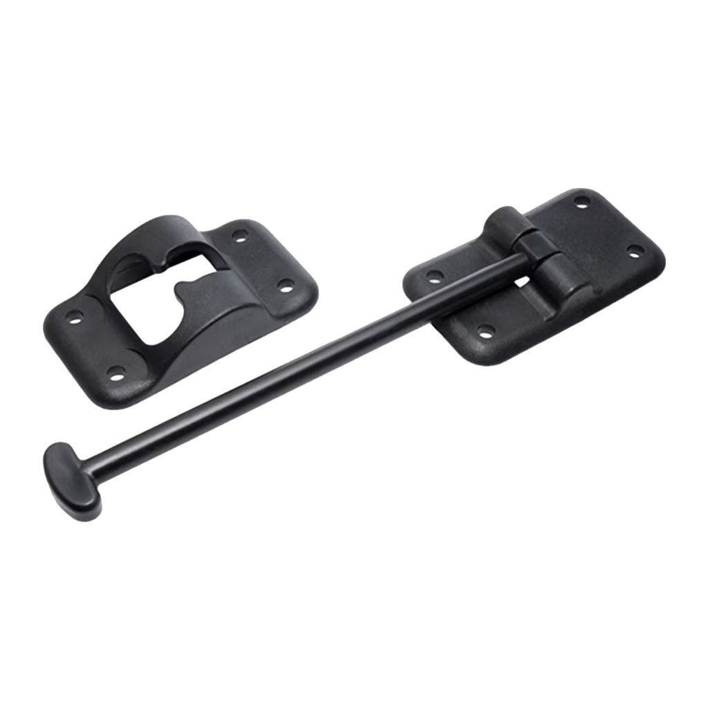 8&quot; Black Door Catch  (628BK)