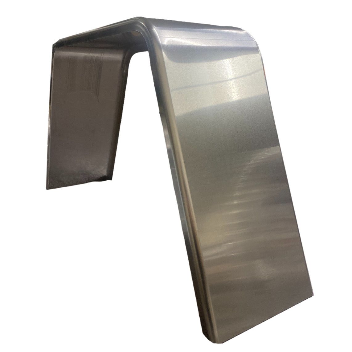 Smooth Aluminum | Flat Top Fender | 40&quot;L x 11&quot;W x 22&quot;H | .056&quot; Thick