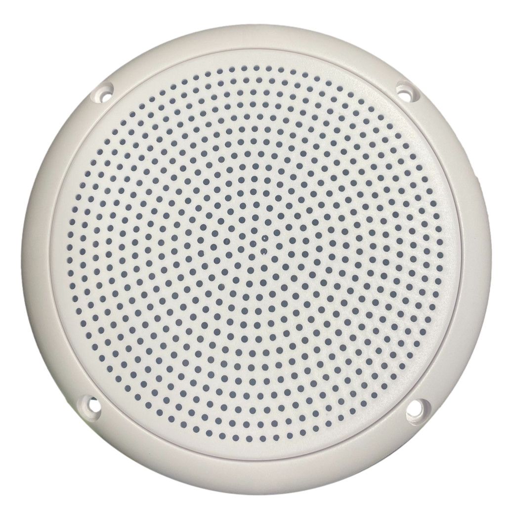 Elite 6&quot;  Waterproof Recessed Marine Speaker White (M5525W)