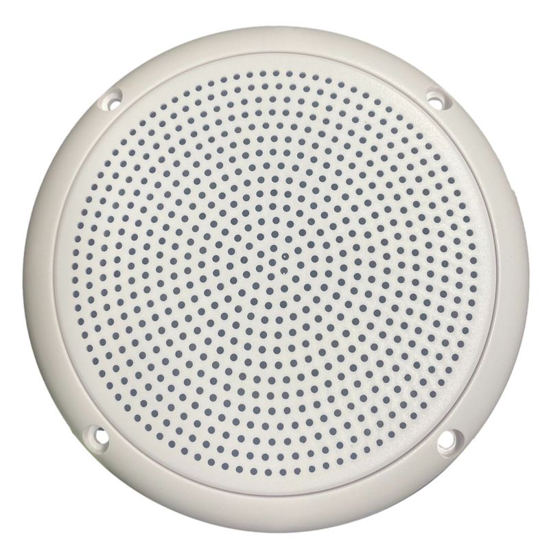 Elite 6&quot;  Waterproof Recessed Marine Speaker White (M5525W)