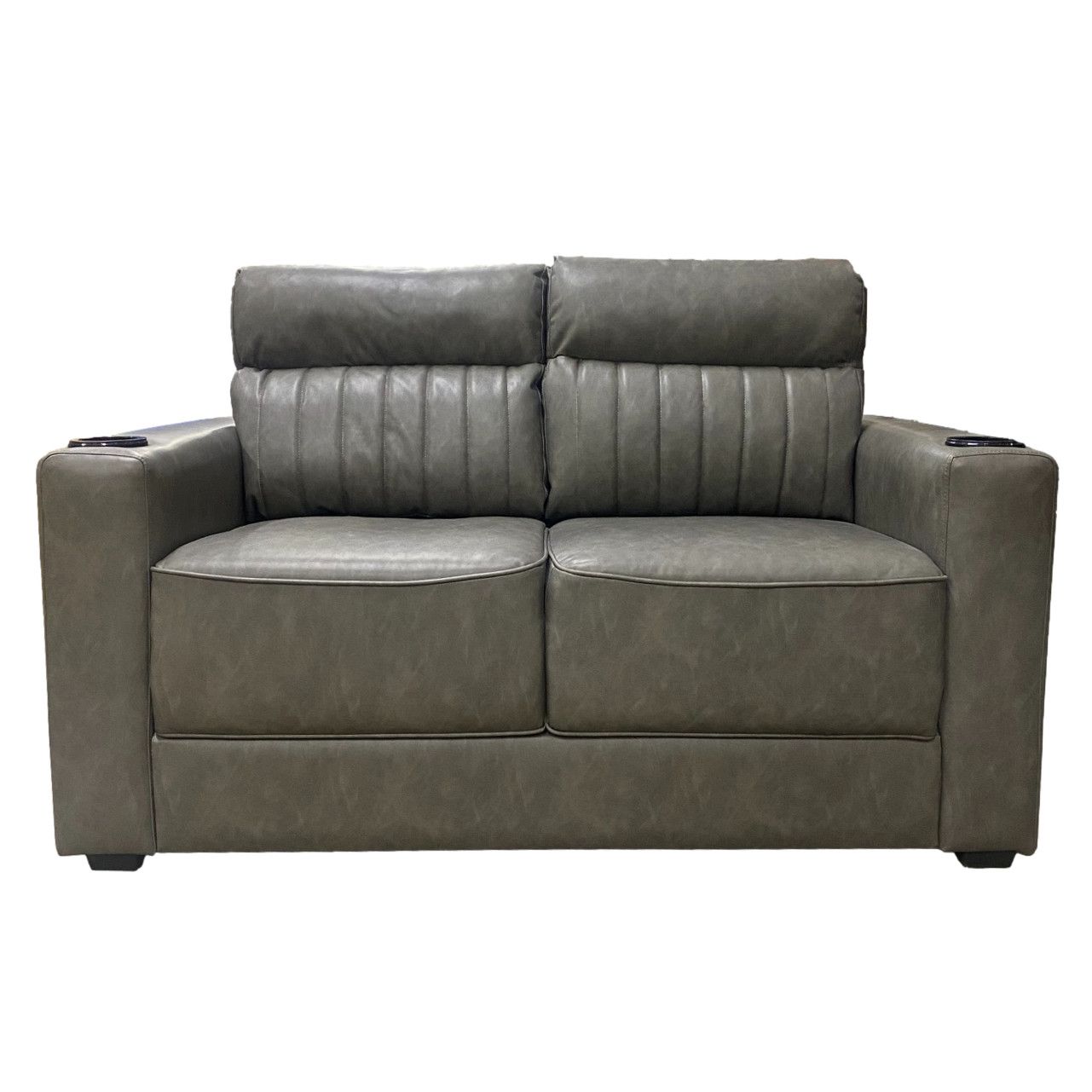 Thomas Payne 58&quot; Tri-Fold Couch Bogey Stone