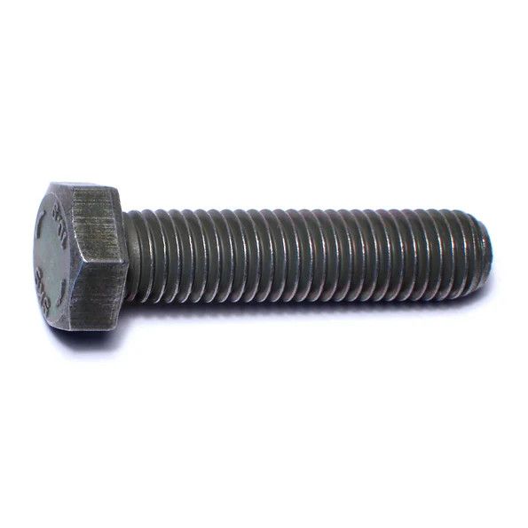 12mm-1.75 x 50mm Black Phosphate Class 10.9 Hex Cap Screws (1lb Bag) (06459)