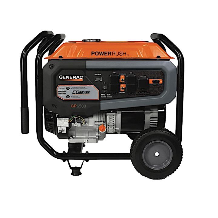 Generac Power Systems GP6500 389cc Portable Generator with COsense Technology