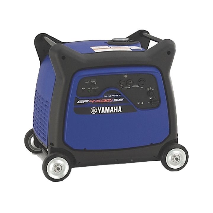 Yamaha 4500 Watt Gasoline-Powered Electric Start Inverter Generator