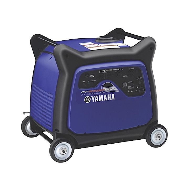 Yamaha 6300-Watt Gasoline Electric Start Dual Voltage Inverter Generator