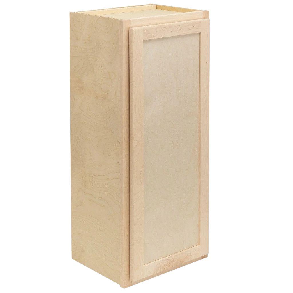 Wall Cabinet 18&quot; x 30&quot; x 12&quot; - Raw Maple