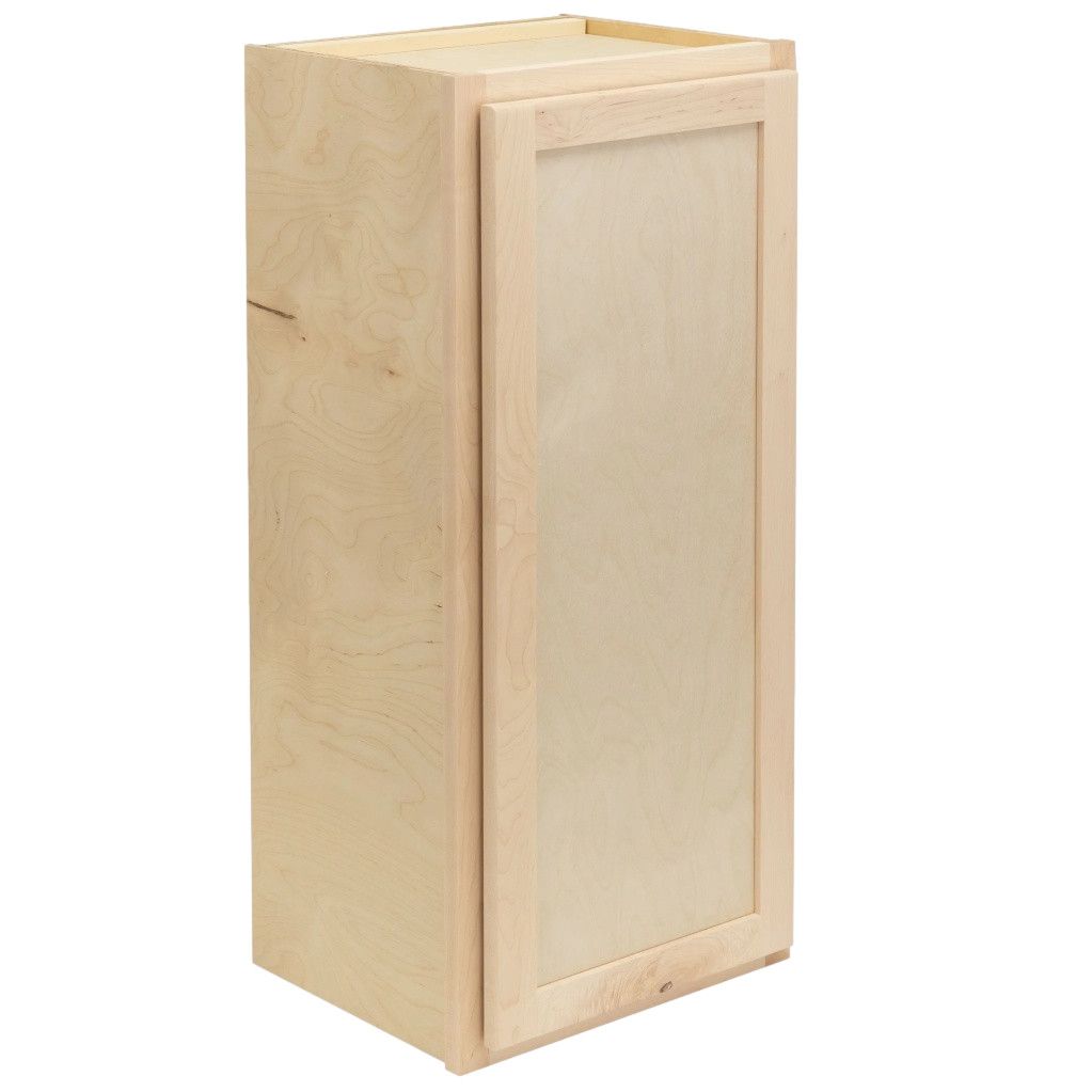 Wall Cabinet 21&quot; x 30&quot; x 12&quot; - Raw Maple