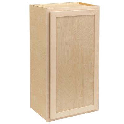 Wall Cabinet 24&quot; x 30&quot; x 12&quot; - Raw Maple