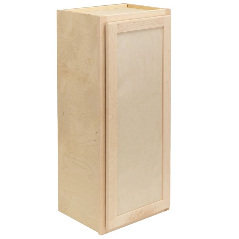 Wall Cabinet 18&quot; x 36&quot; x 12&quot; - Raw Maple
