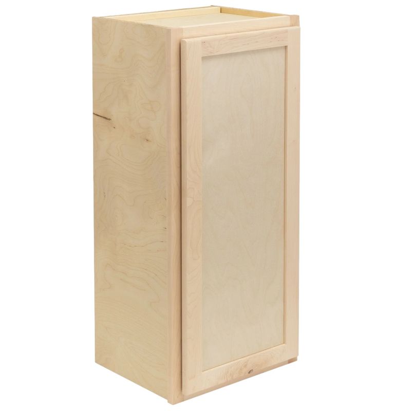 Wall Cabinet 21&quot; x 36&quot; x 12&quot; - Raw Maple