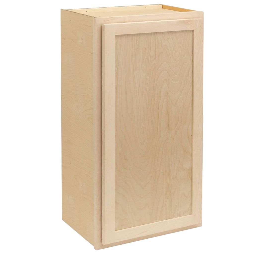 Wall Cabinet 24&quot; x 42&quot; x 12&quot; - Raw Maple