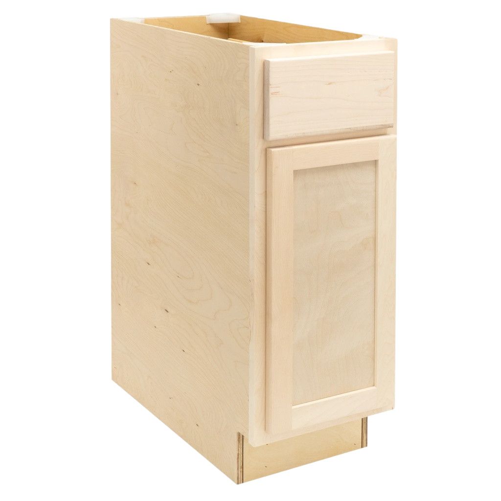 Base Cabinet 12&quot; - Raw Maple