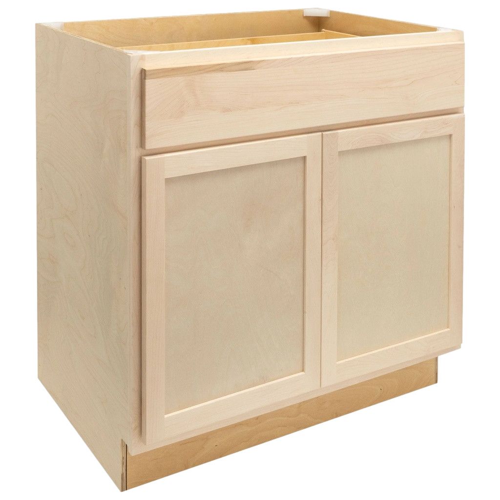 Base Cabinet 30&quot; - Raw Maple