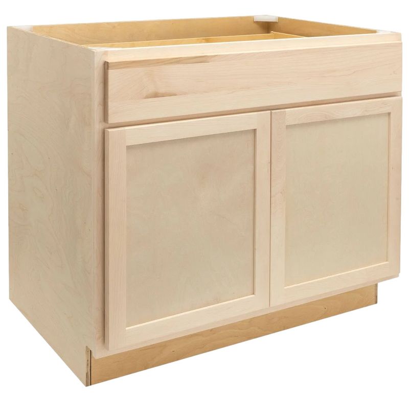 Base Cabinet 36&quot; - Raw Maple
