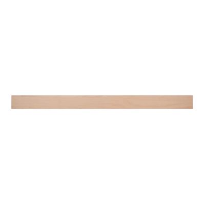Toe Kick .25&quot; x 4.5&quot; x 36&quot; - Raw Maple