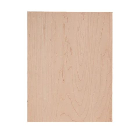 Base Cabinet End Panel .25&quot; x 23.25&quot; x 34.5&quot; - Raw Maple