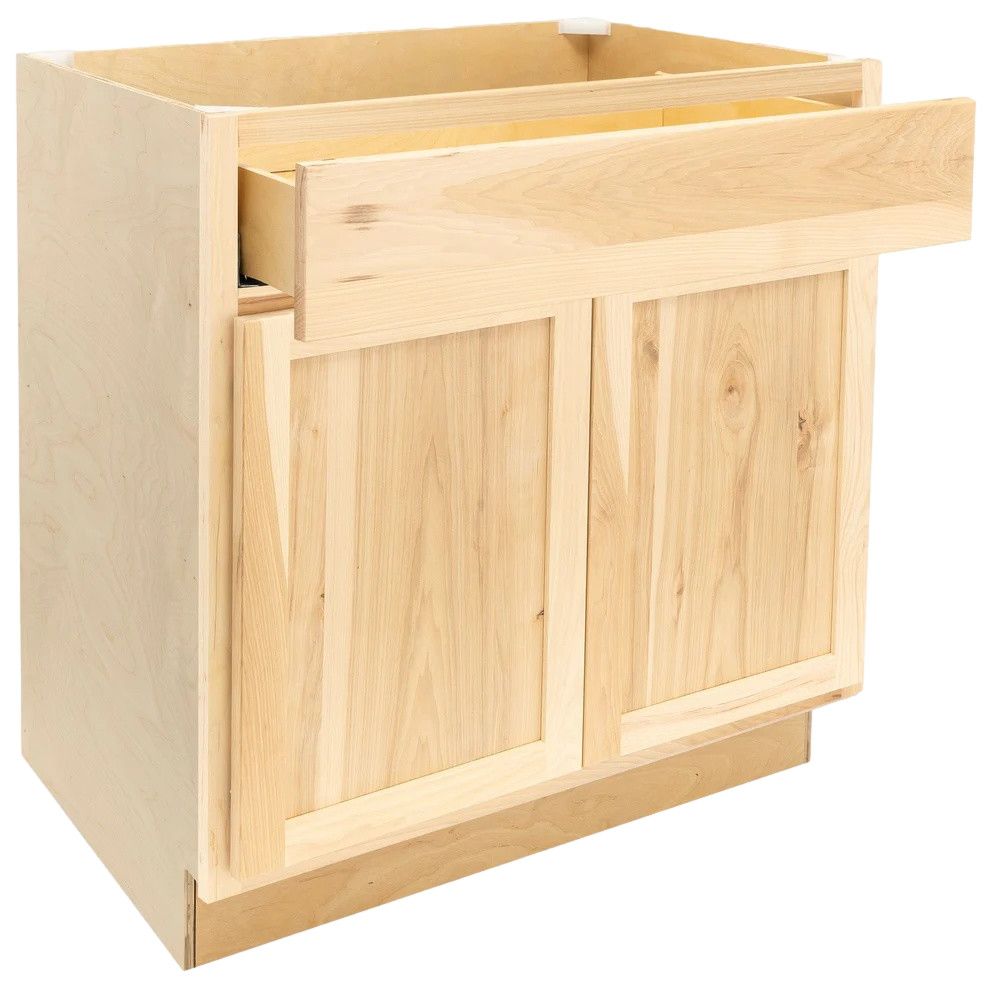 Base Cabinet 30&quot; - Raw Hickory