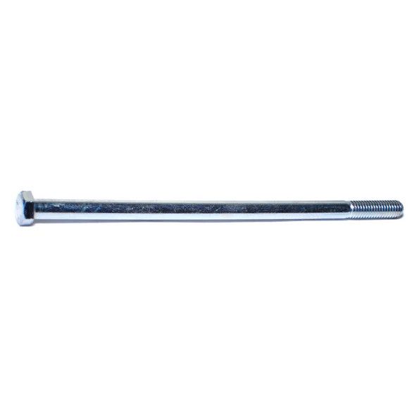 3/8&quot;-16 x 8&quot; Zinc Plated Grade 2 Hex Bolts (10 Pack) (08332)