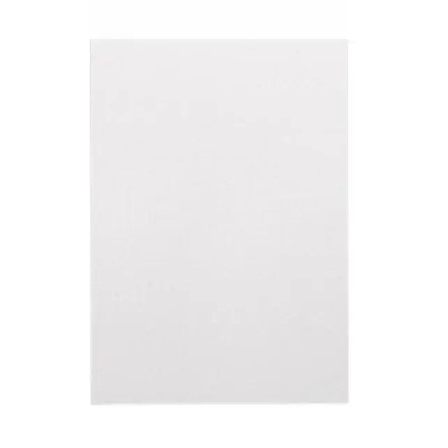 Refrigerator/ Microwave Wall Cabinet End Panel 1.25" x 24" x 96" - Pure White