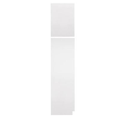 Left Pantry End Panel .25&quot; x 23.25&quot; x 90&quot;  - Pure White