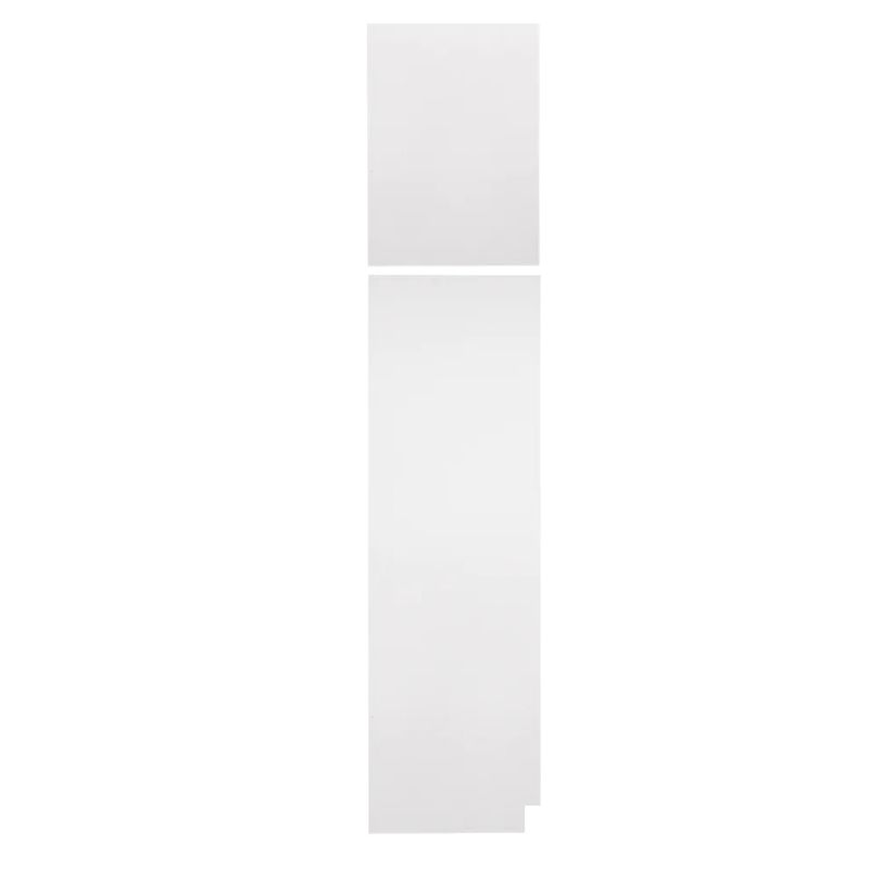 Left Pantry End Panel .25" x 23.25" x 90"  - Pure White