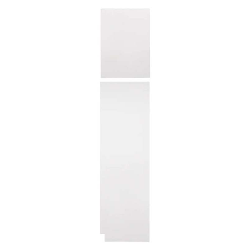 Right Pantry End Panel .25" x 23.25" x 90"  - Pure White