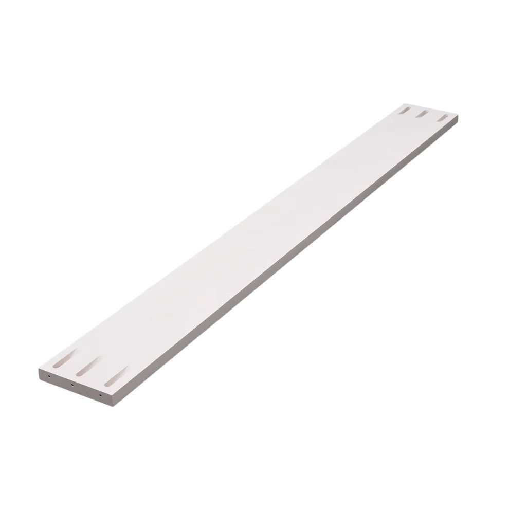 Valance 0.75&quot; x 5&quot; x 72&quot; - Pure White