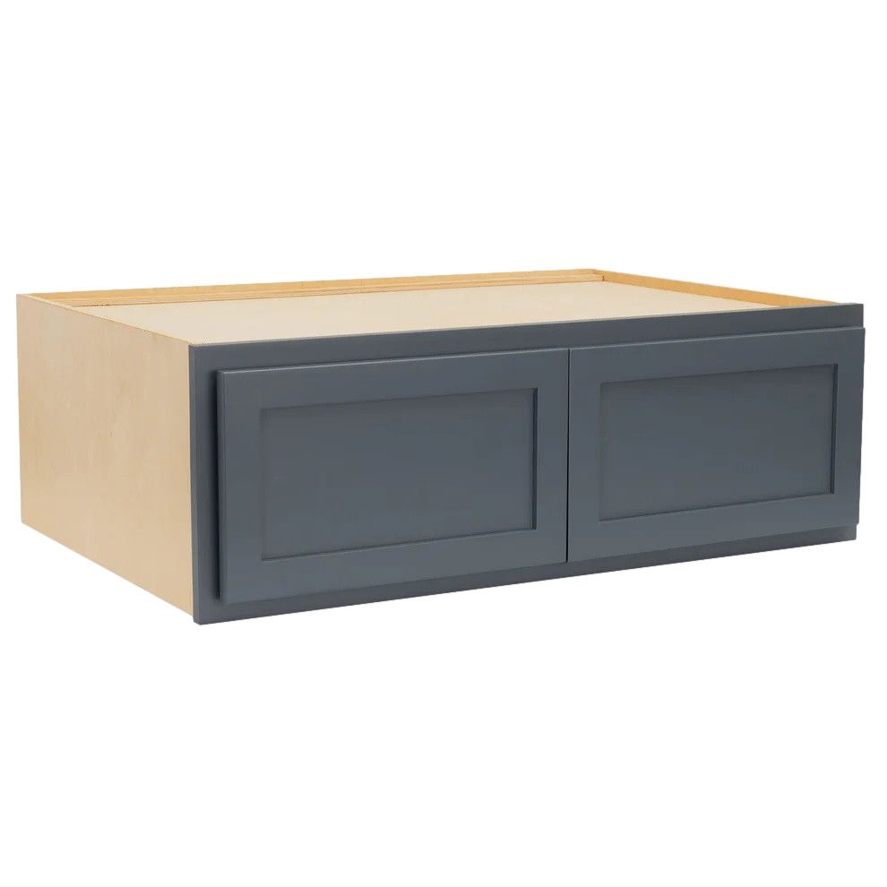 Wall Refrigerator Cabinet 36&quot; x 12&quot; x 12&quot; - Needle Point Navy