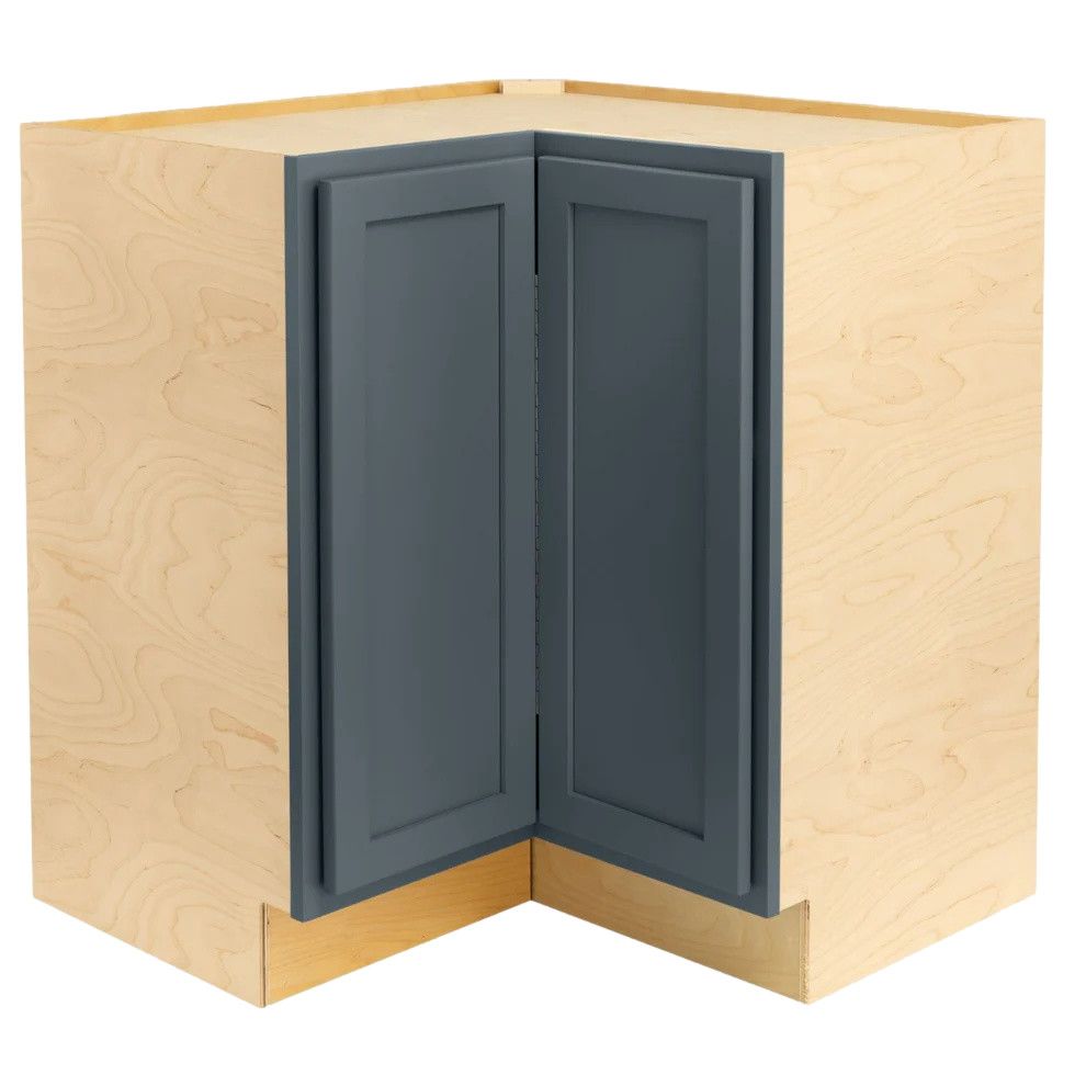36&quot; Lazy Susan Base Cabinet - Needle Point Navy