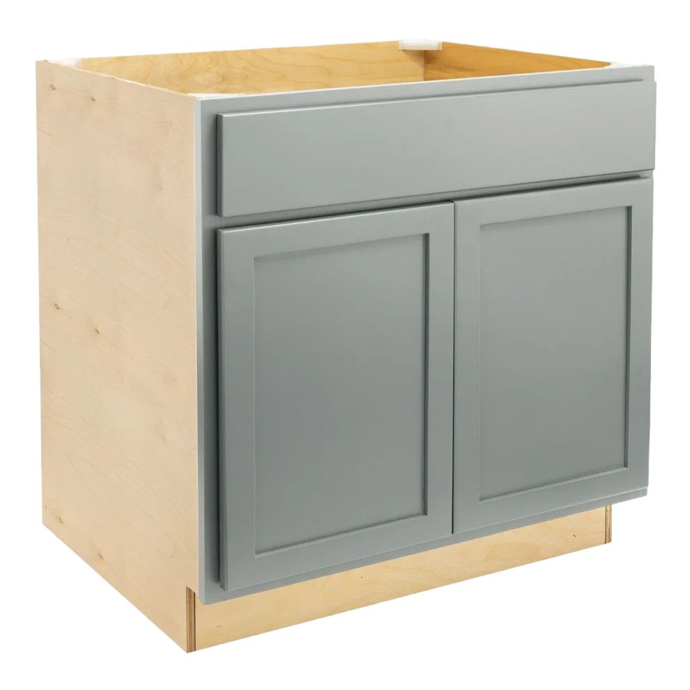 Sink Base Cabinet 36&quot; - Magnetic Grey