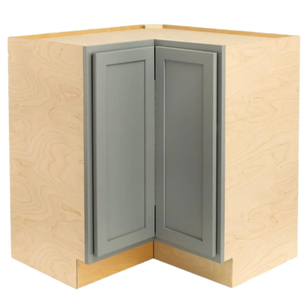 36&quot; Lazy Susan Base Cabinet - Magnetic Grey