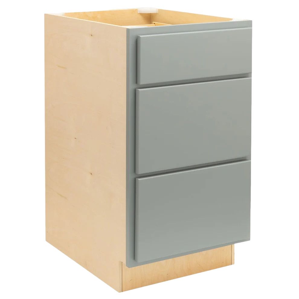 3 Drawer 21&quot; Pots and Pans Base Cabinet - Magnetic Grey