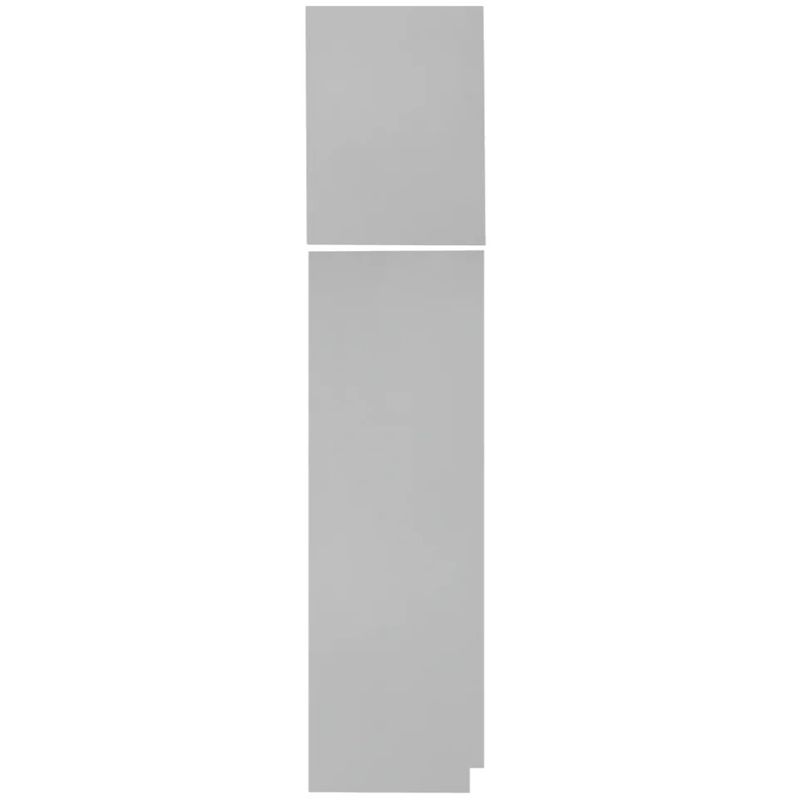 Left Pantry End Panel .25&quot; x 23.25&quot; x 84&quot;  - Magnetic Grey