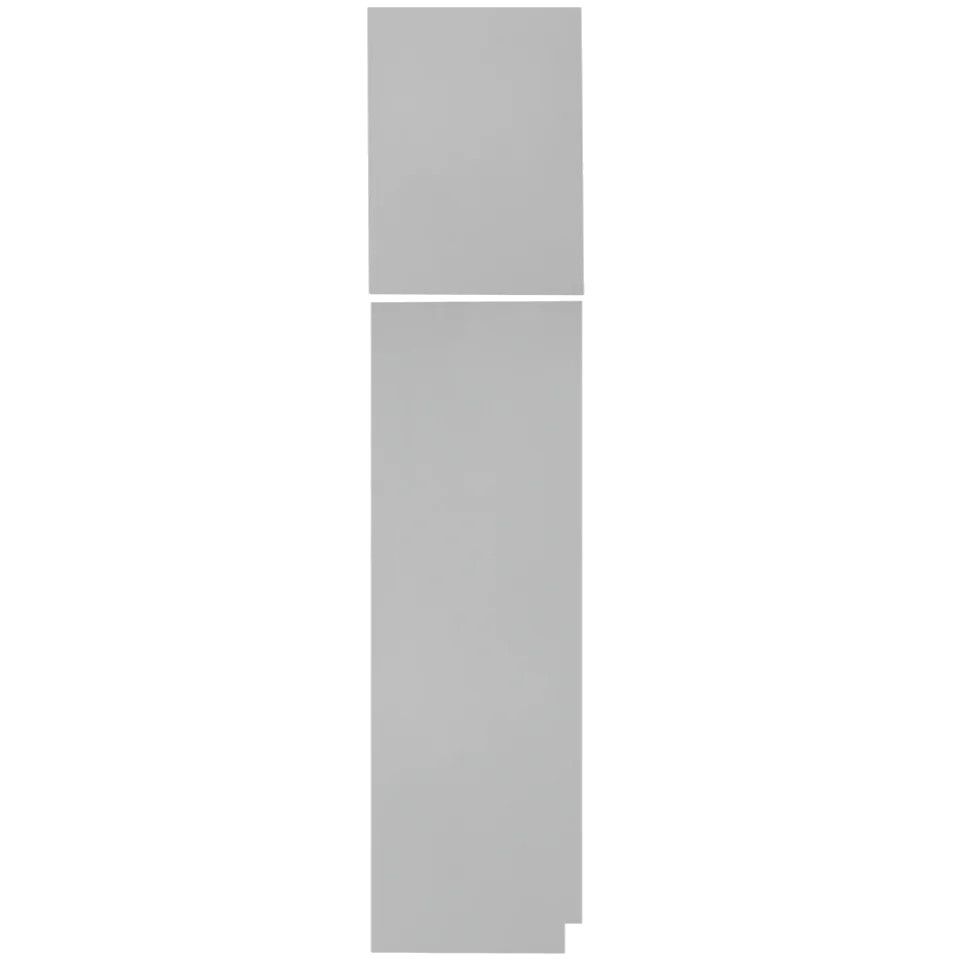Left Pantry End Panel .25&quot; x 23.25&quot; x 90&quot;  - Magnetic Grey