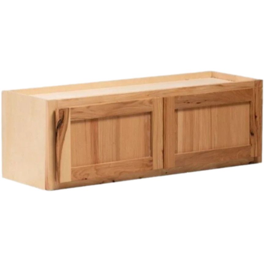 Wall Refrigerator Cabinet 36&quot; x 24&quot; x 12&quot; - Rustic Hickory